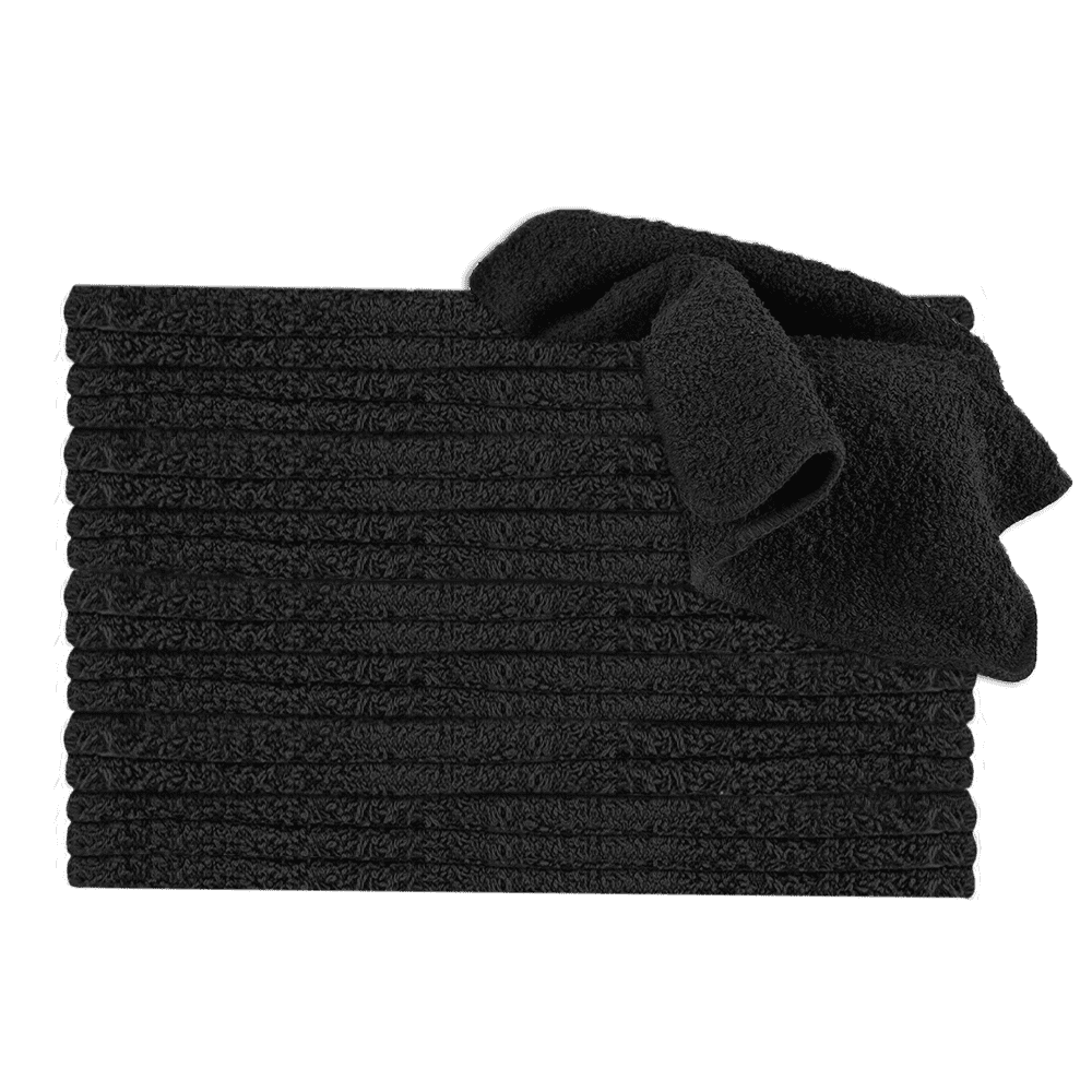 Mainstays 18-Pack Washcloth Bundle, Grey Multi