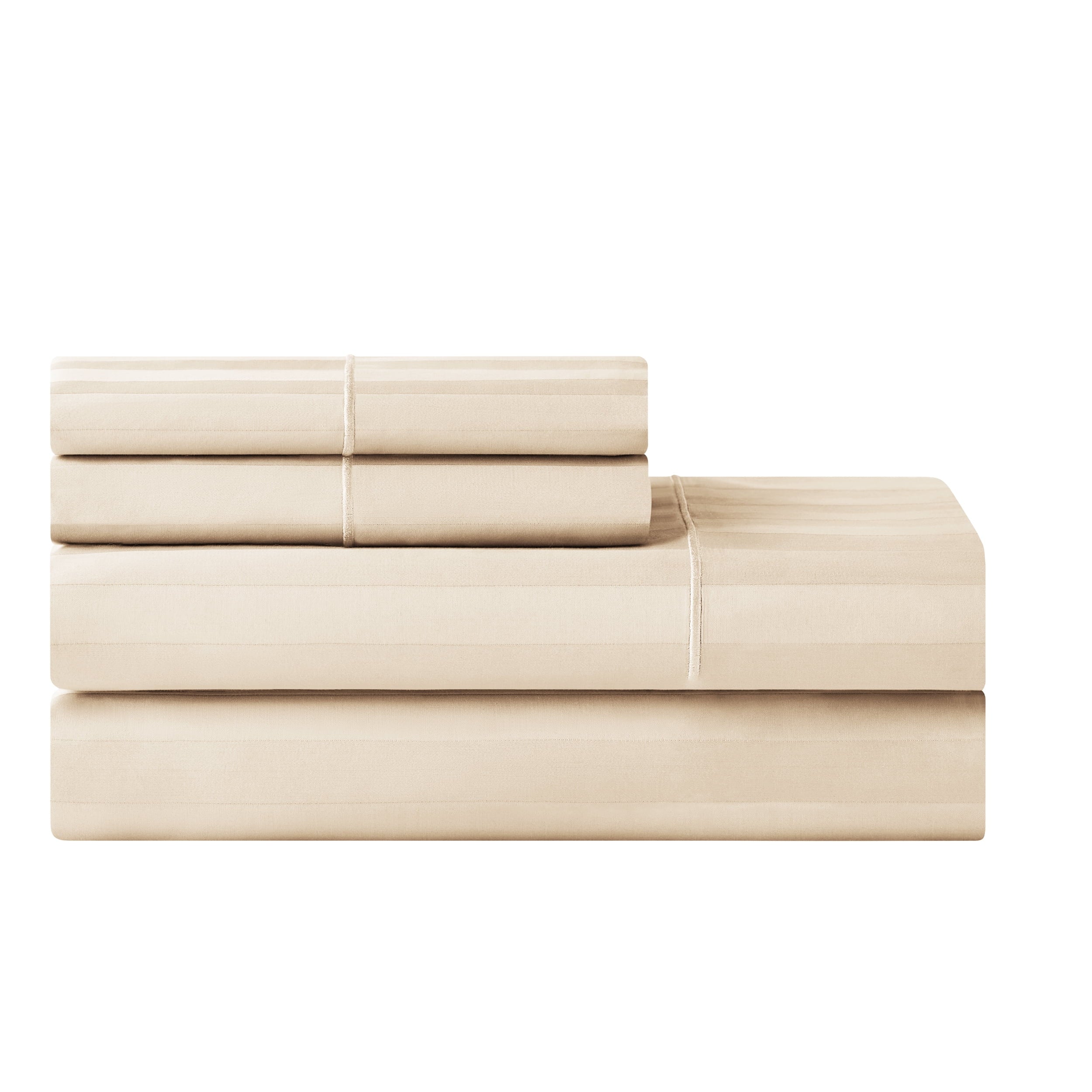 Hotel Style 4-Piece 600 Thread Count Blue Egyptian Cotton Adult Bed Sheet Set, Queen - Deep Pocket