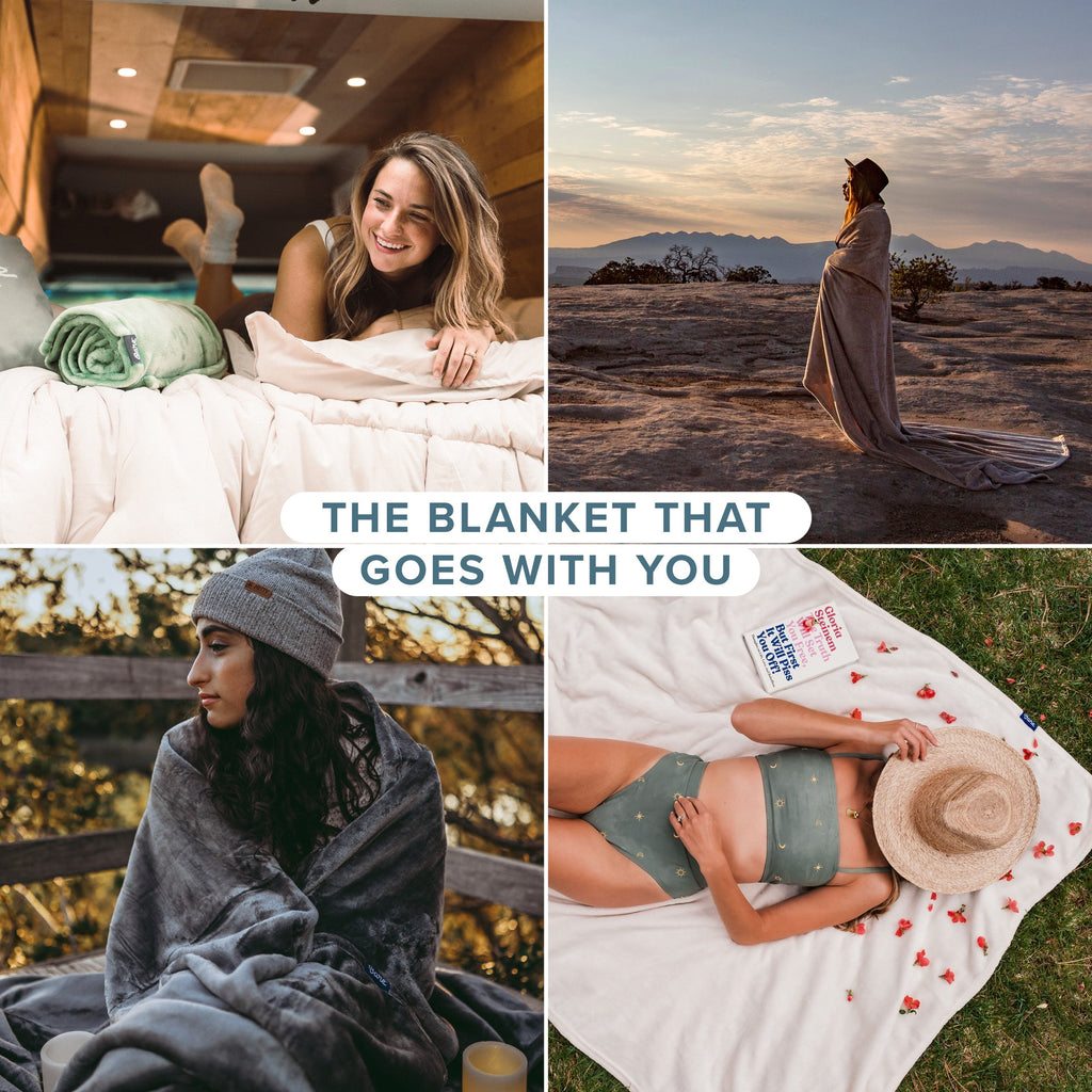 Bare Home Microplush Fleece Blanket - 300 GSM - Fuzzy Microfleece - Soft & Plush - Full/Queen, Gray